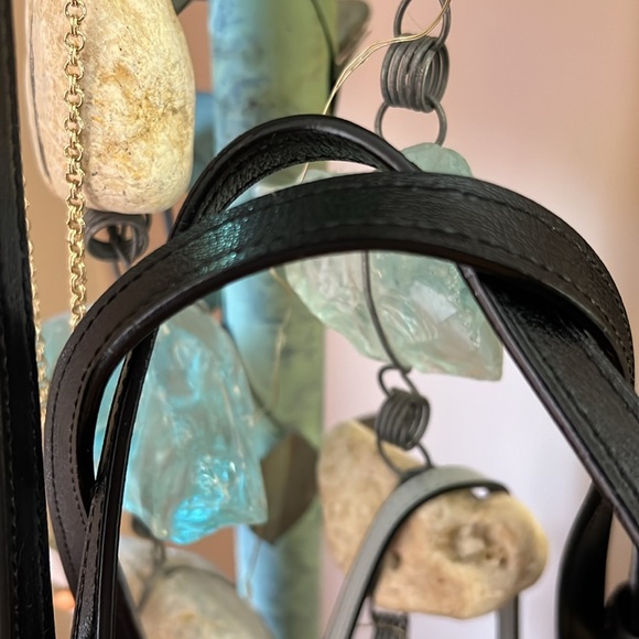 COACH 2-WAY BLACK REVERSIBLE CROSSBODY- TOTE PRISTINE - Picture 17 of 17